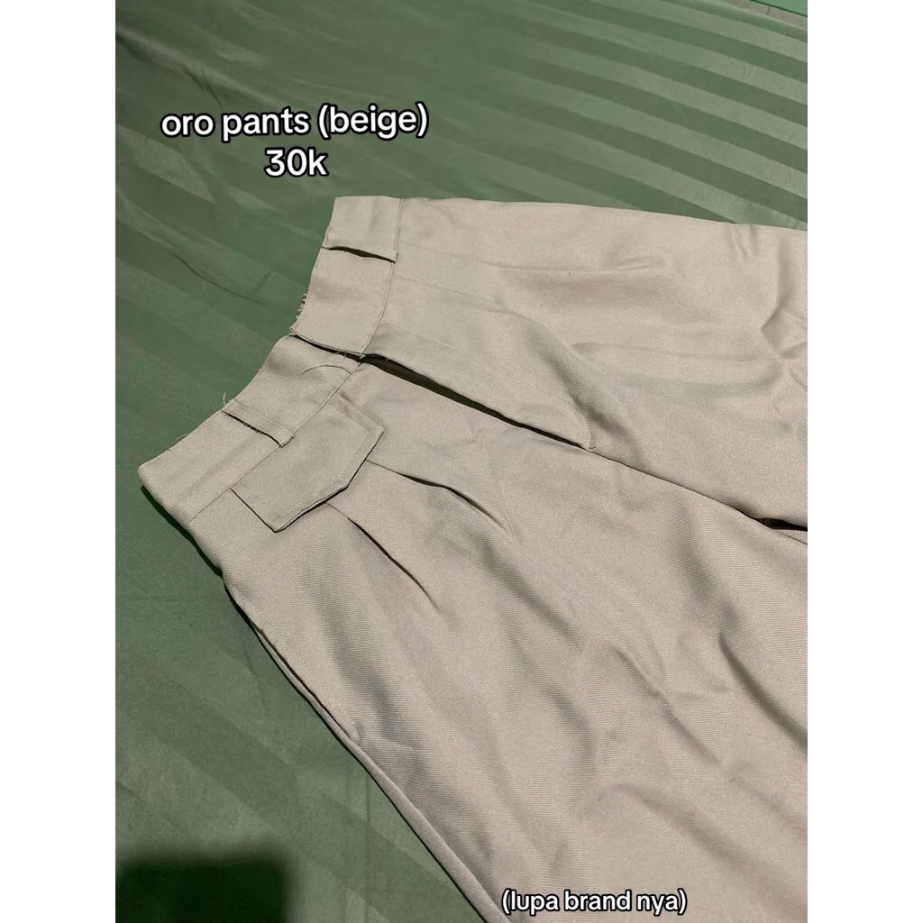 preloved oro pants