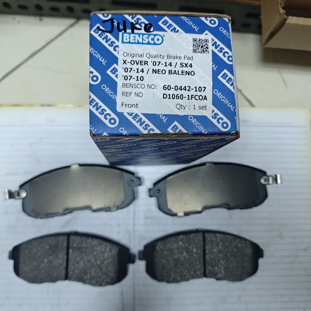 Brake Pad/Kampas Rem Depan X-Over 2007-2014/Neo Baleno 2007-2010