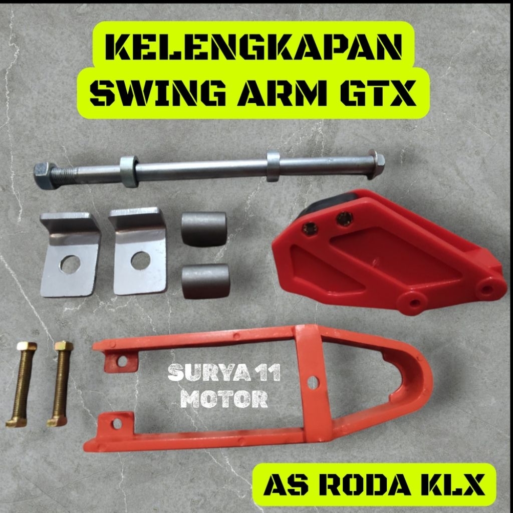 Kelengkapan Swing Arm GTX