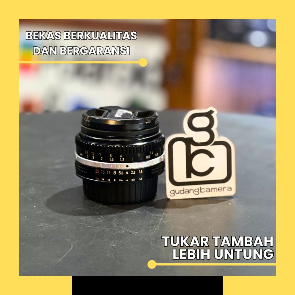 Nikon Nikkor 50mm f1.8 AIS - MINT CONDITION - 4906