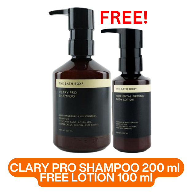 The Bath Box Clary Pro Shampoo / Conditioner ( Salix Pro Reformula ) Original 200 ml