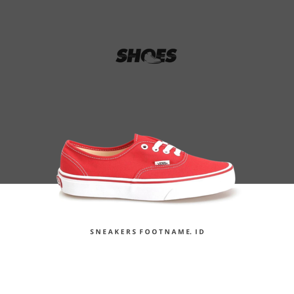 sneakers vans authentic 44dx anaheim red bnib