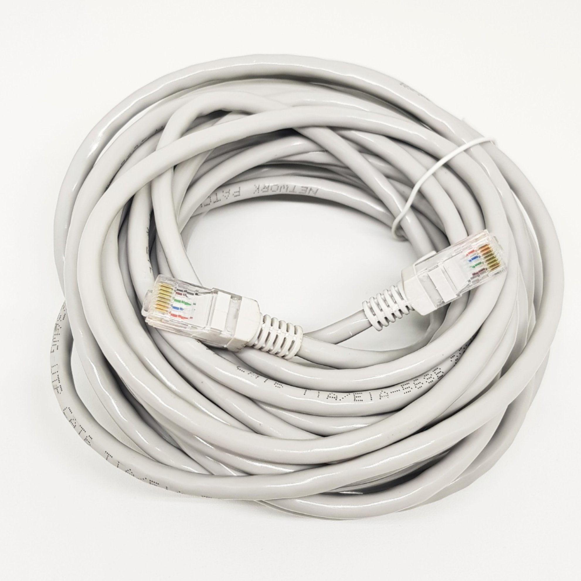 KABEL LAN 10M CAT 6 / KABEL UTP 10 METER PABRIKAN CAT 6 Kabel Computer 10Meter Laptop Pc Router Mode