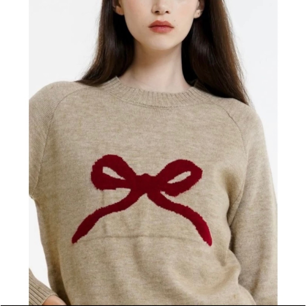 ribbone sweater pita by this is april / sweater this is april lucu / sweater new