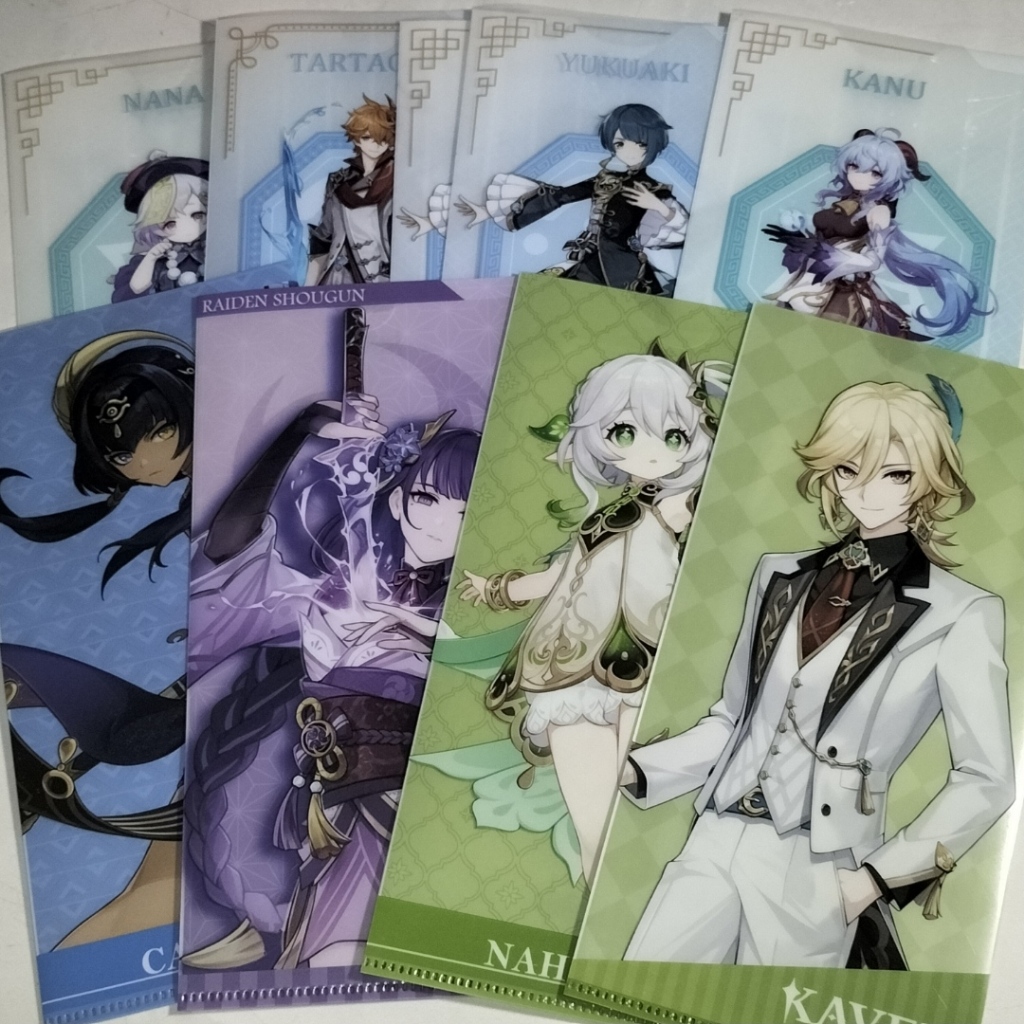 Genshin 9 ticket clearfile take all kaveh raiden nahida childe