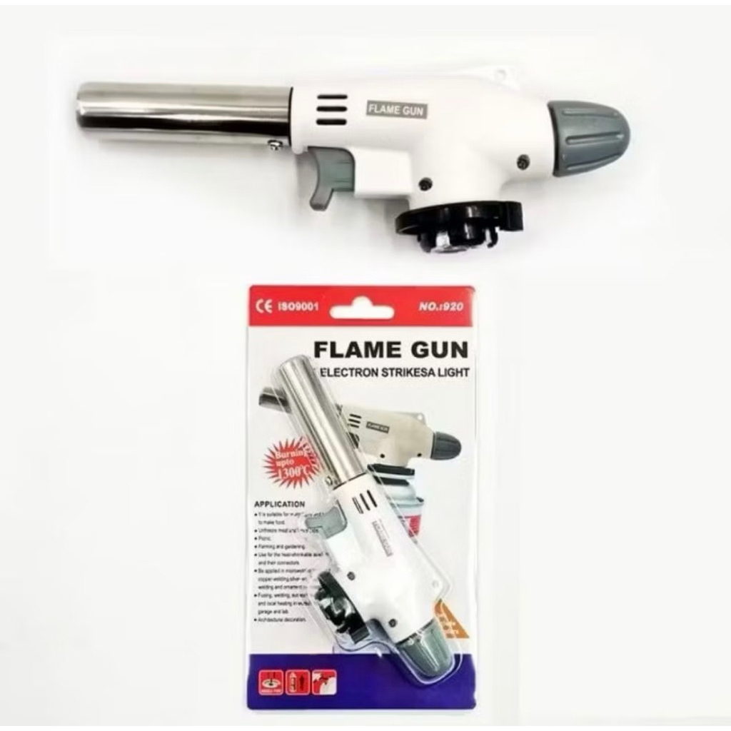 Flame Gun Pematik Gas portable Torch gas portable kepala gas portable gas kaleng