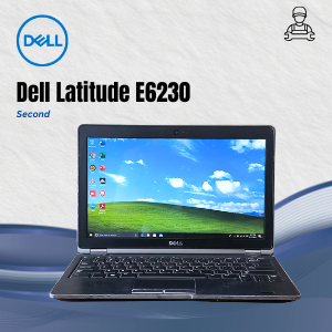 Laptop Dell Latitude E6230 Intel Core i7 Gen 3 RAM 8GB DDR3 HDD 320GB Kondisi Seken
