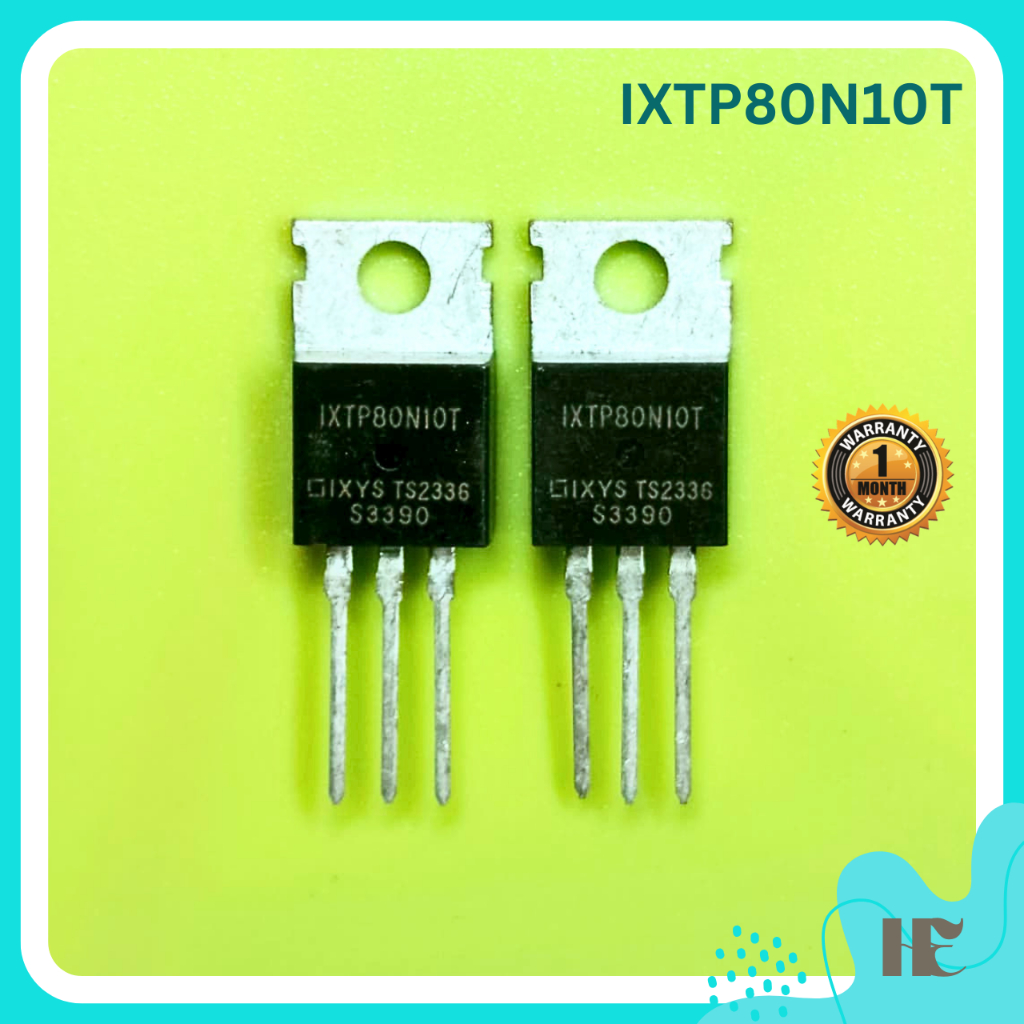 80N10T GARANSI  IXTP80N10T IXTP 80N10T TO-220 mosfet