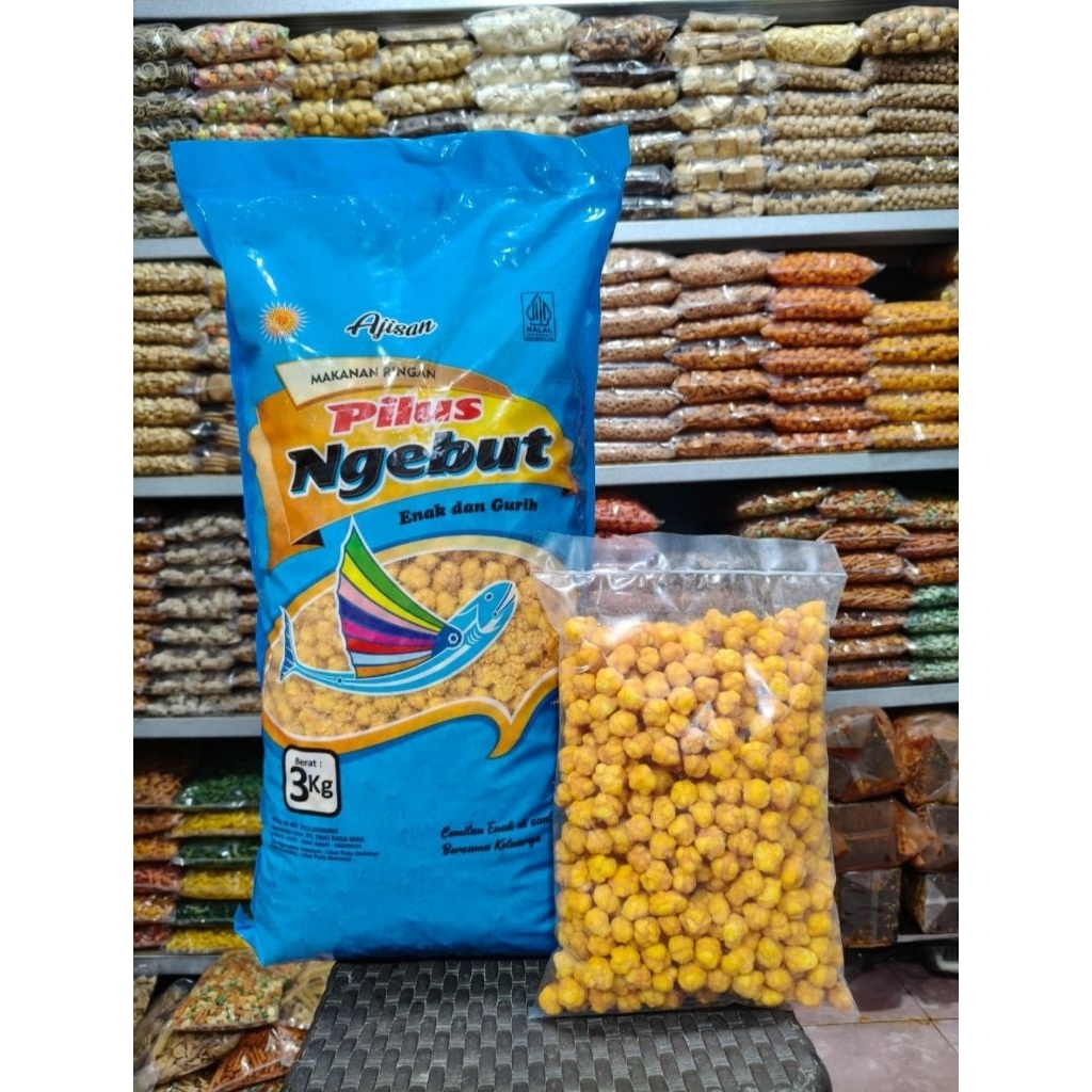 Snack Kiloan Pilus Jagung Australia Gurih
