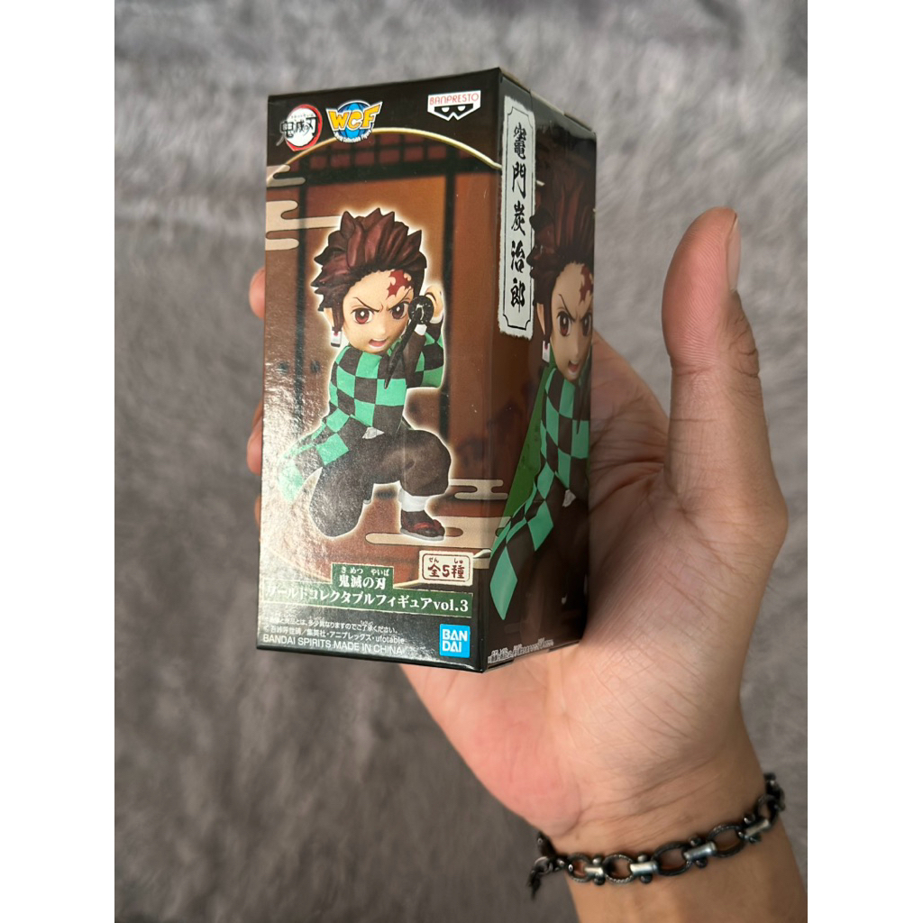 figure wcf demon slayer original bandai