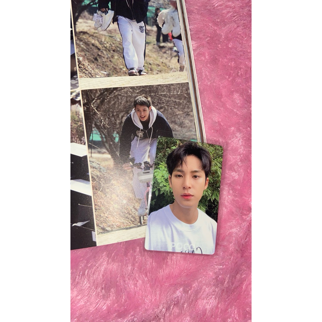 photocard mingyu seventeen ver dicon