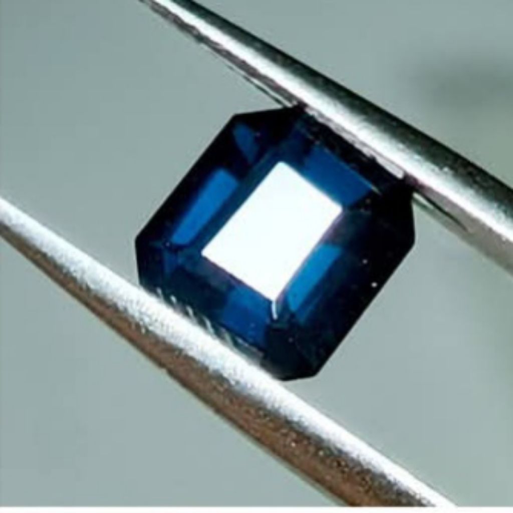 natural cobalt blue spinel dengan memo DGL