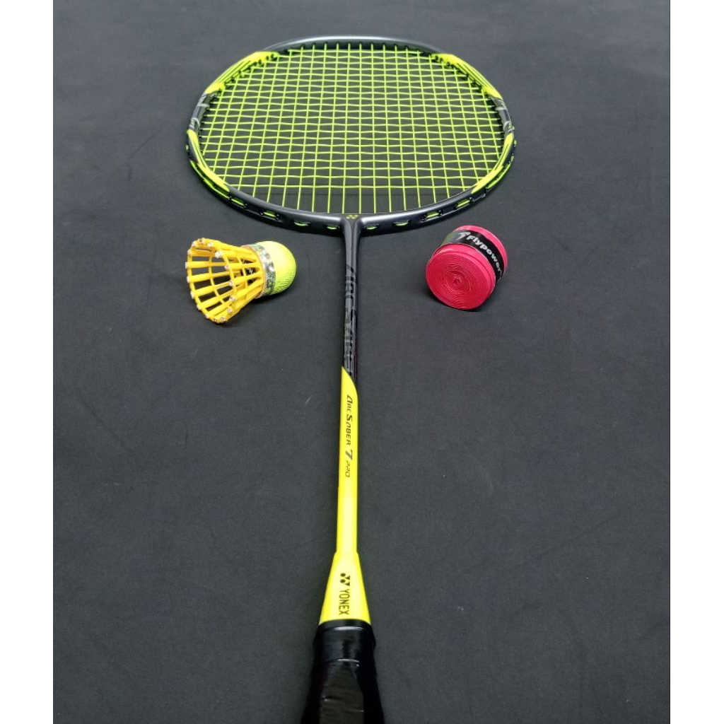 Raket badminton bulutangkis bekas second original yonex arcsaber 7 pro