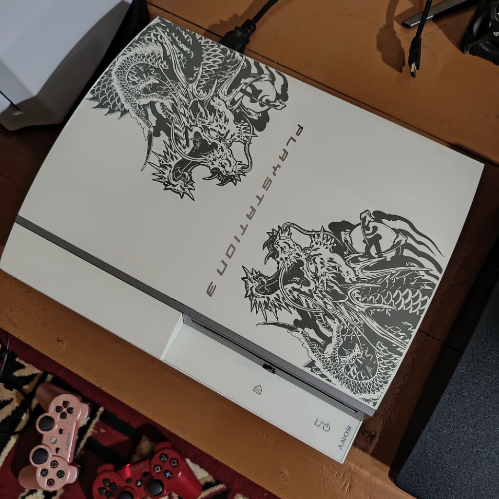 PS3 FAT LIMITED EDITION MESIN CECHL YAKUZA 3 EDITION