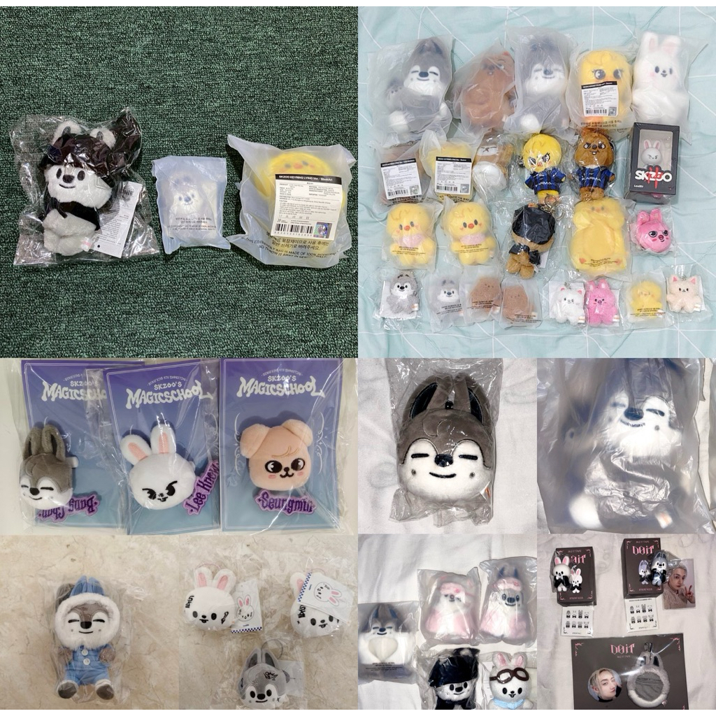 SKZOO Merch Wolfchan Leebit Nametag KARMA Phone Holder DominATE Japan Badge Magic School OFFICIAL ST