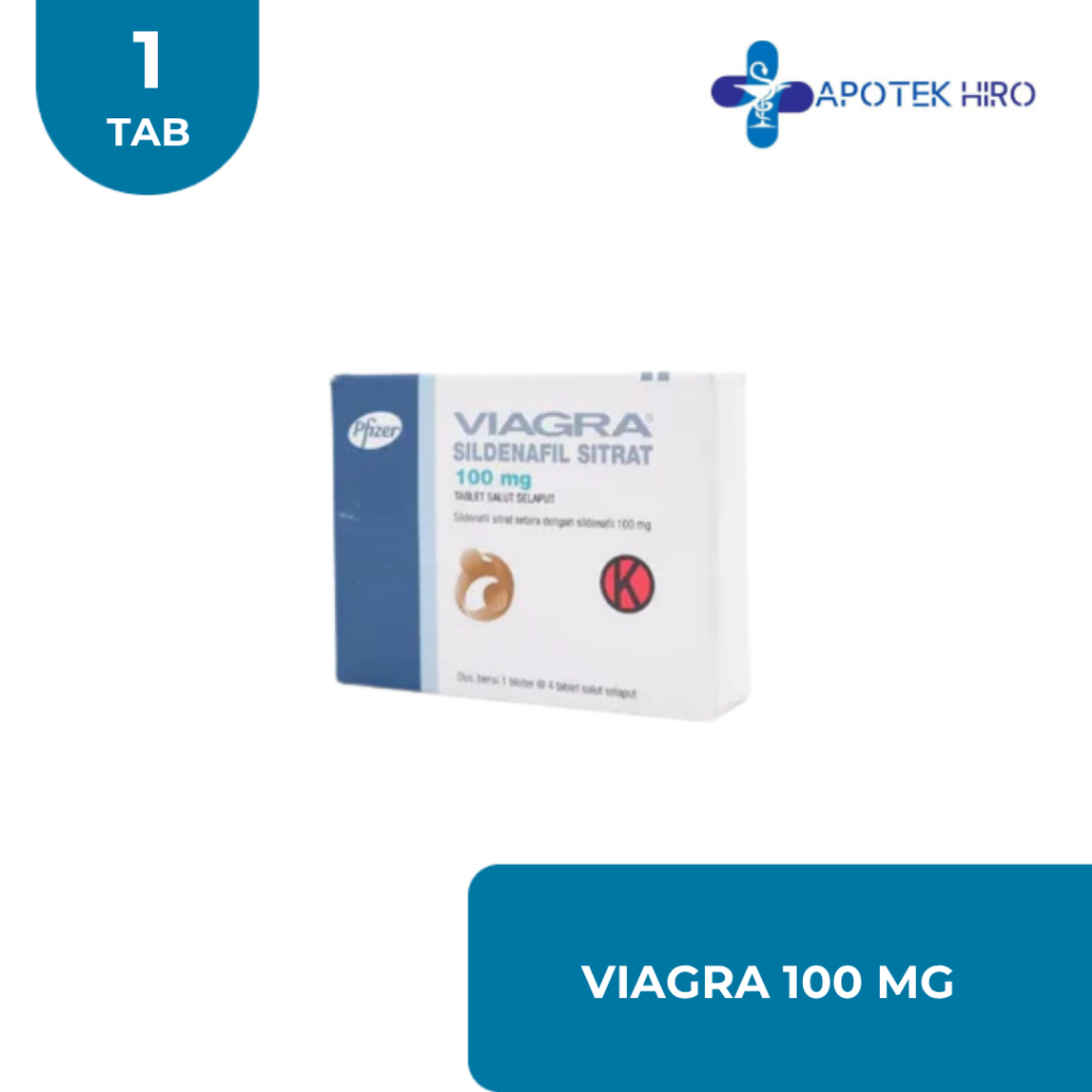 VIAGRA 50 MG 1 BLISTER @ 4 TABLET SALUT SELAPUT