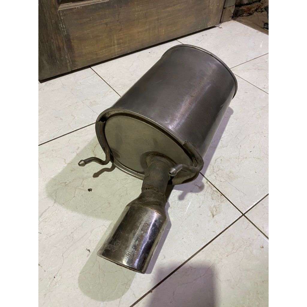 knalpot Standar Original Bekas Mobil Honda Brio