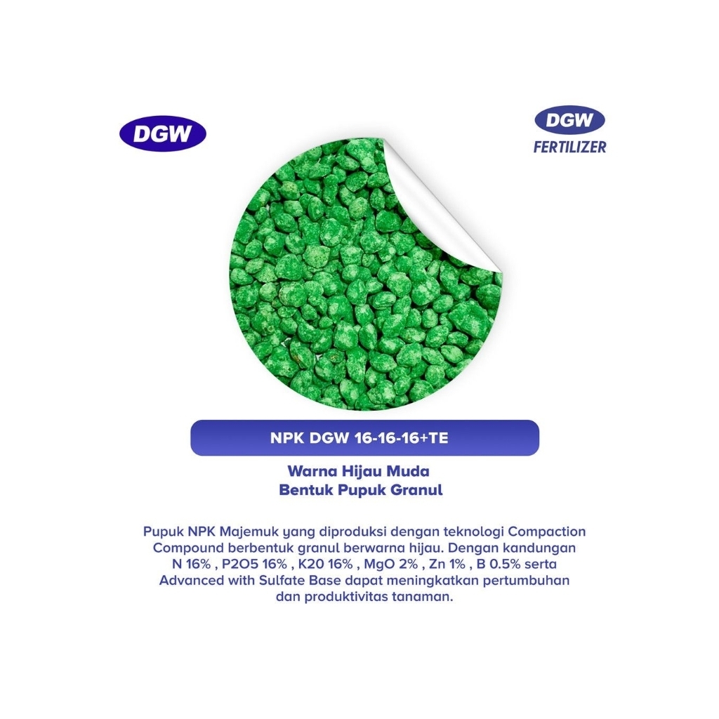 PUPUK NPK 16-16-16+TE ( jual eceran 20 gram)