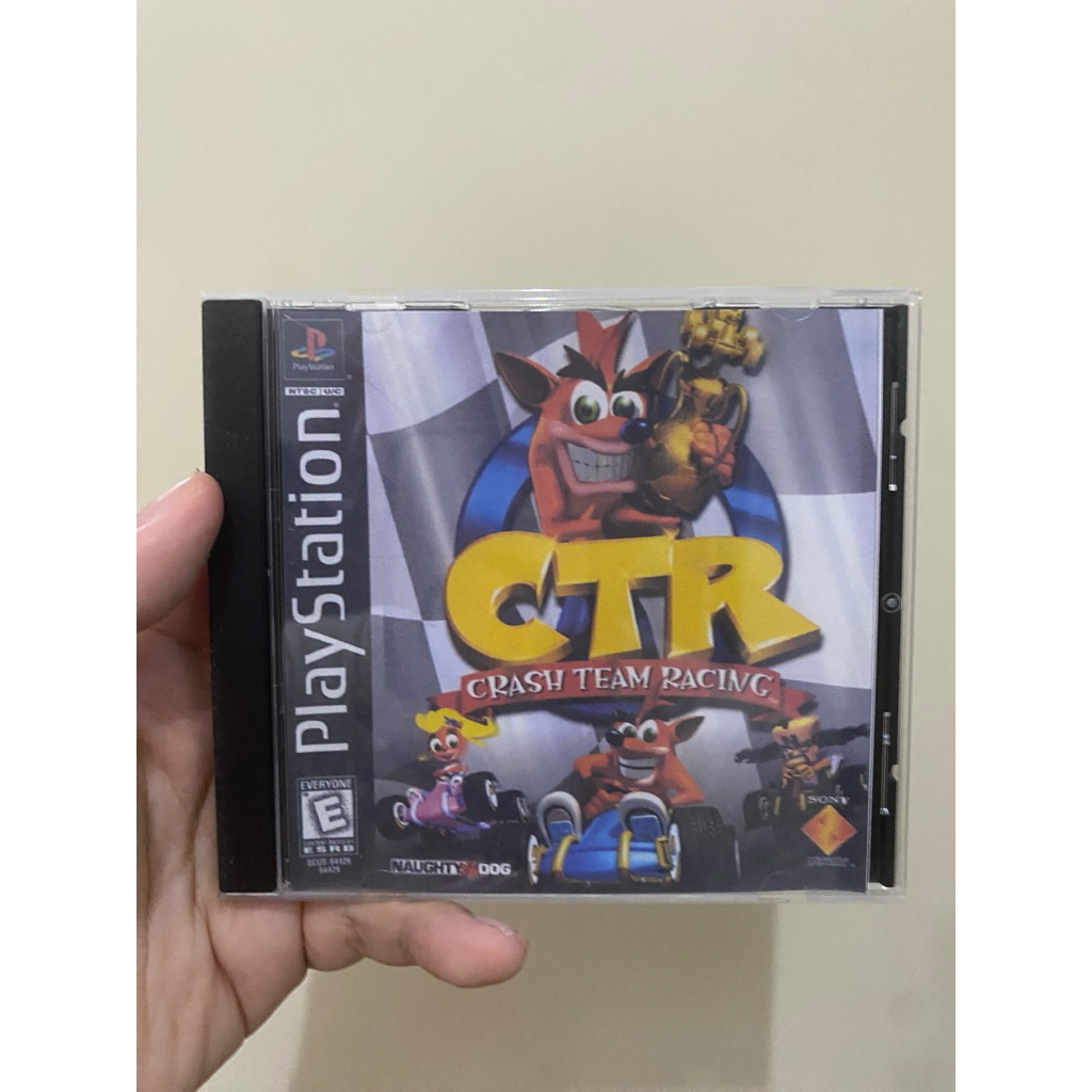 Kaset Game PS1 Crash Team Racing CTR Mika Cover Pack