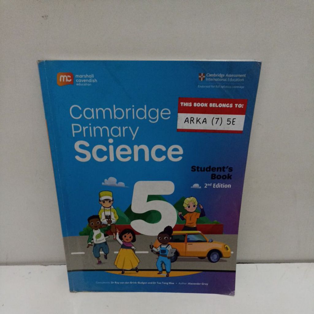 CAMBRIDGE PRIMARY SCIENCE STUDENT'S BOOK 5 ( 2ND EDITION)