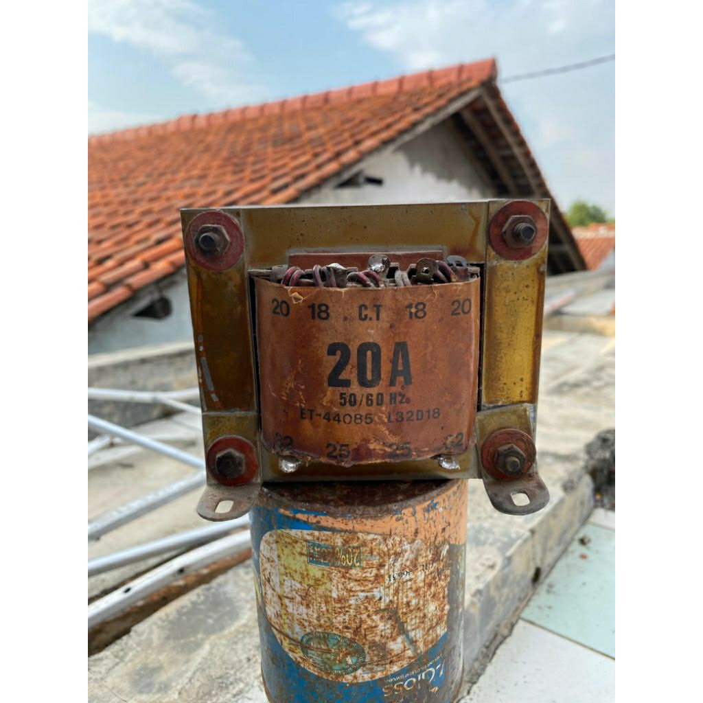 Trafo ERA 20A Ct 32 Murni Tembaga Original ( Gambar Asli )