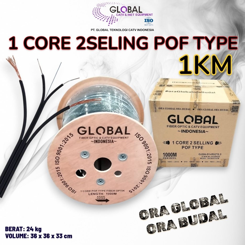1 CORE 2 SELING POF TYPE 1KM
