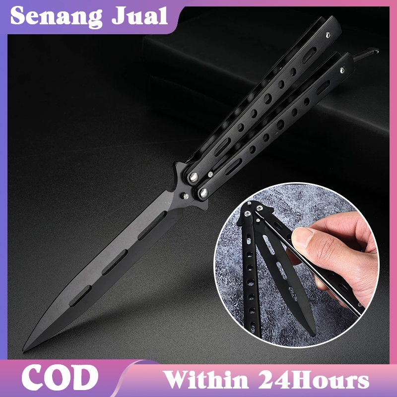 Mainan Pisau Latihan Balisong CSGO & Valorant - Hadiah Keren untuk Penggemar Game FPS