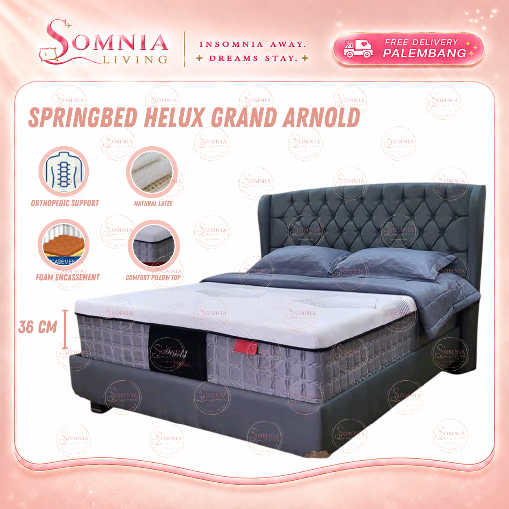 Springbed Helux Grand Arnold | Springbed Matras Kasur Helux Murah Palembang | Furniture Murah Palemb