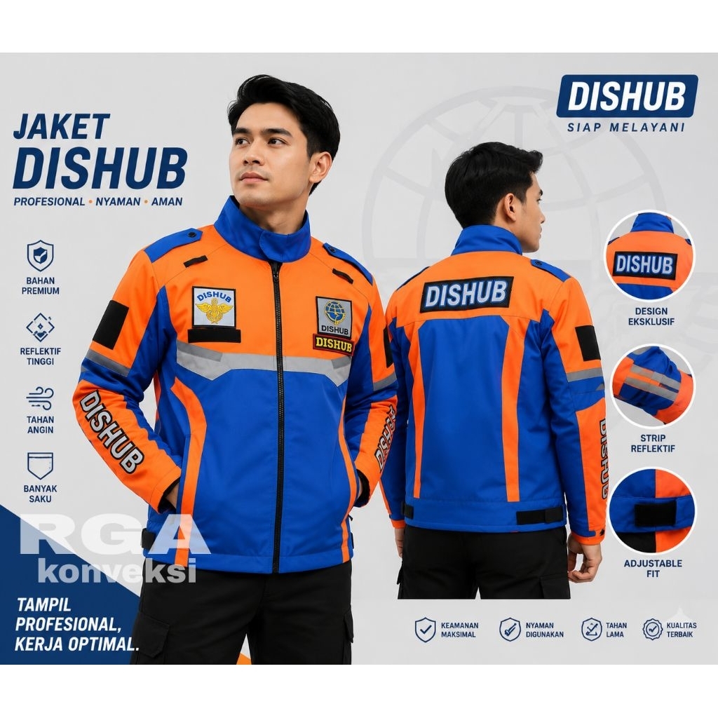 JAKET KEMENHUB JAKET DISHUB JAKET TOURING