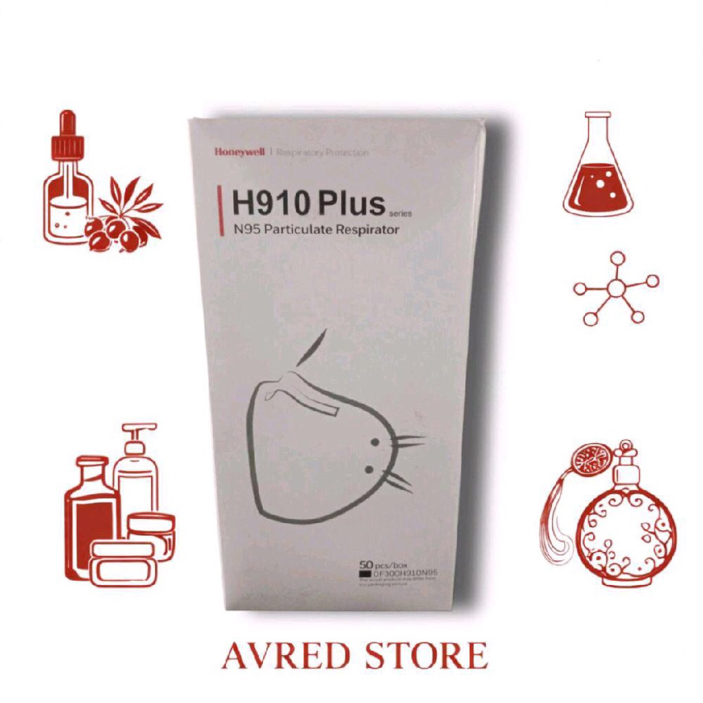 Masker N95 Honeywell H910 plus NIOSH setara 3M 8210 ISI 50PCS
