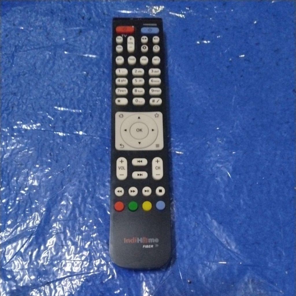 REMOTE STB ZTE INDI HOME FIBER  HUAWEI MY REFUBLIC USSE TV