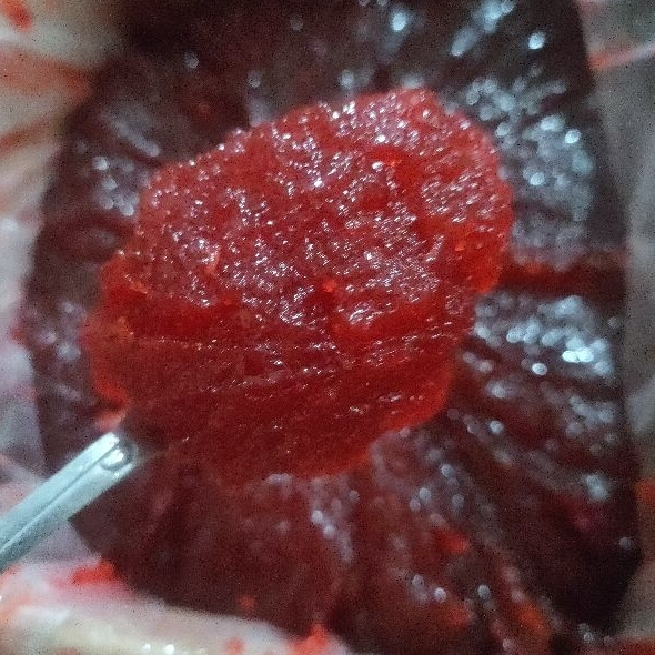 Selai Jelly Kasar MASTER Strawberry 250gr / selai berserat Strobery isian roti bakar , Bomboloni - 2
