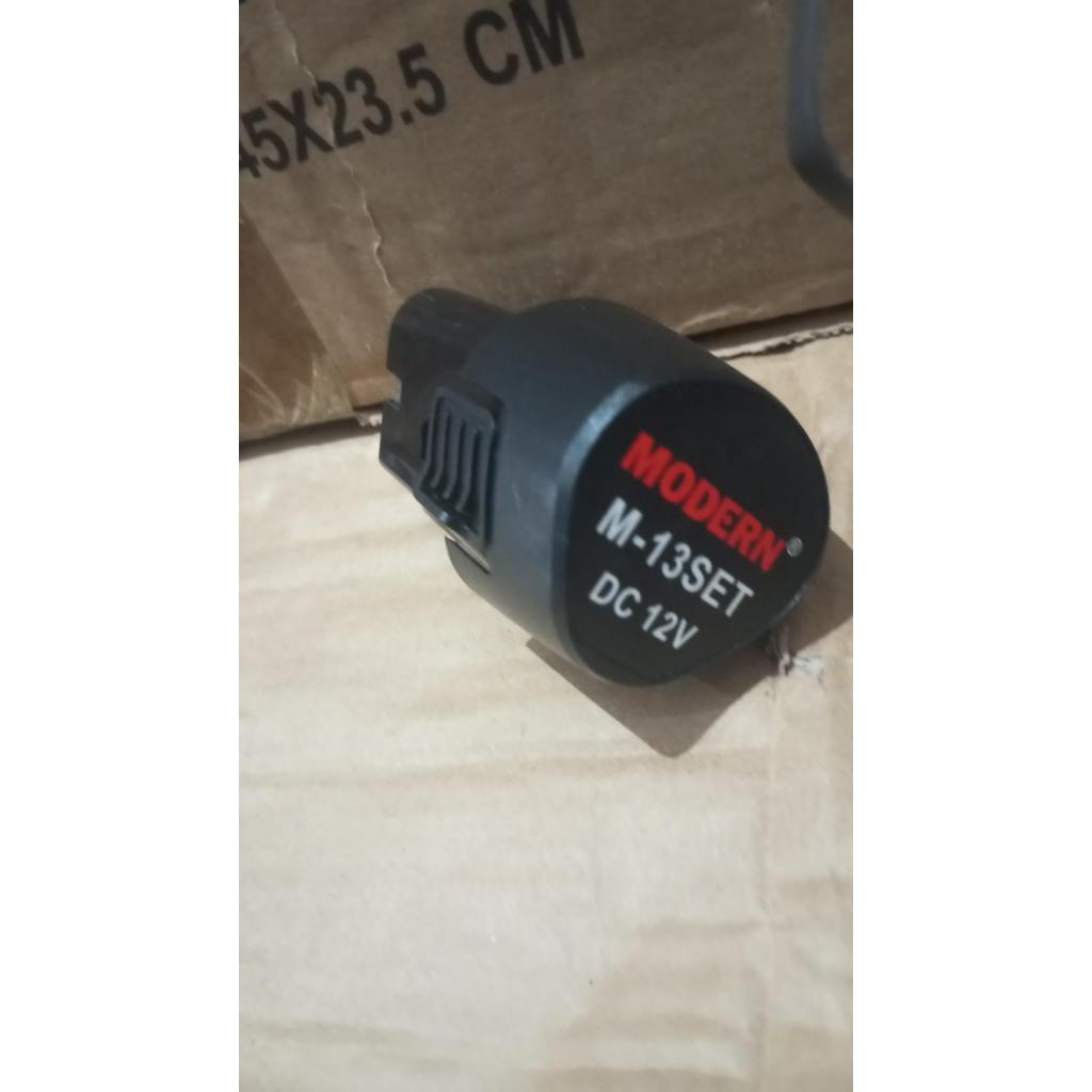 MODERN Baterai Bor Cas 12V Li-ion Original M12 M13 M24 Lithium 100%
