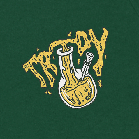 Troy Company Tshirt Forest Green Poison - Kaos Pria Lengan Pendek Hijau MTD 3212