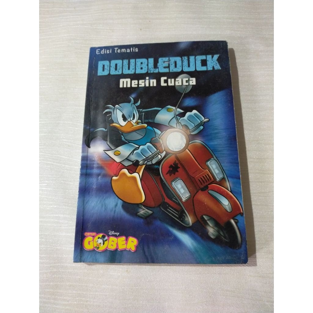 komik second edisi tematis disney paman Gober doubleduck mesin cuaca