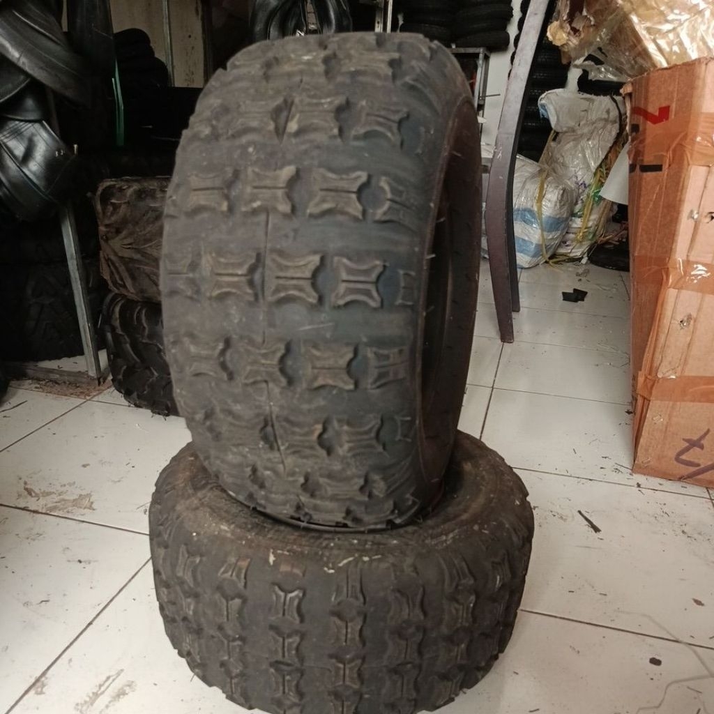 cuci gudang 2 pcs ban atv set velg 3 lubang baut