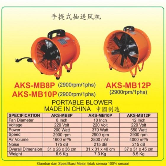 Portable Ventilator Kipas Blower Portable 12 Inch Portable Ventilator Kipas Blower Portable 12 Inch 