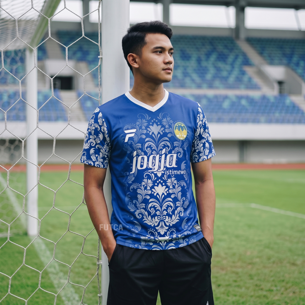 Jersey Batik PSIM Jogja Klub Bola Baju Kaos Custom Nama dan Nomor Punggung - 749 Jersey Club