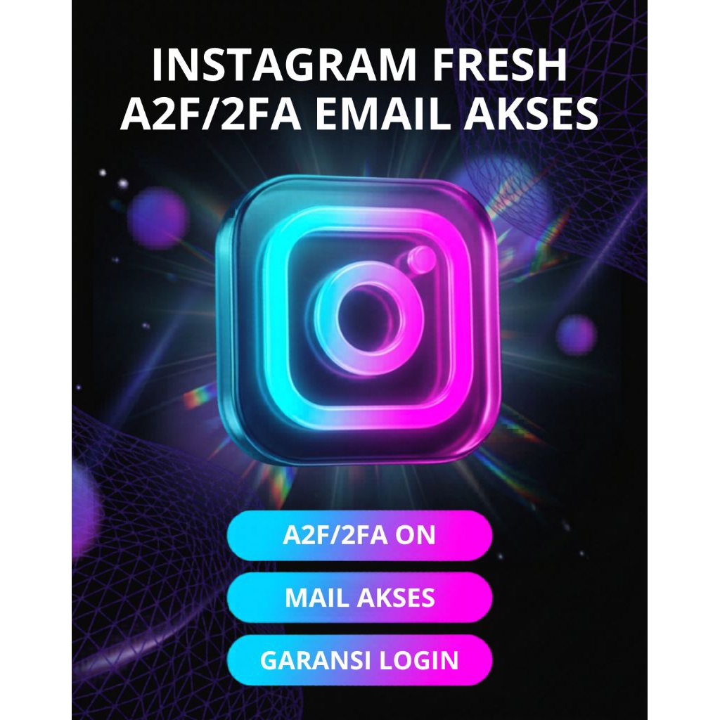 AKUN FRESH INSTAGR4M A2F/2FA MAIL AKSES
