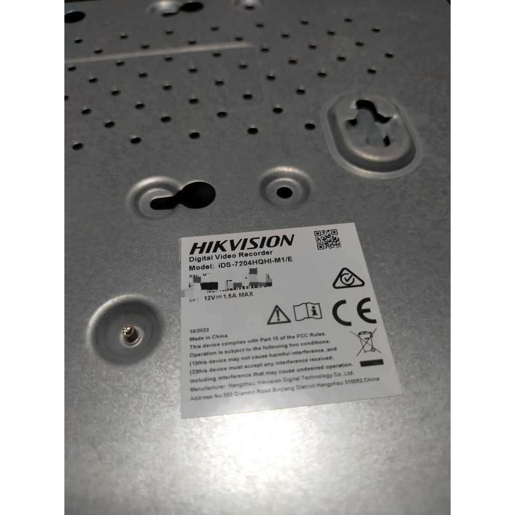 [SECOND MINUS] DVR NVR Hikvision HiLook 4CH 8CH 16CH Bekas Murah Variasi