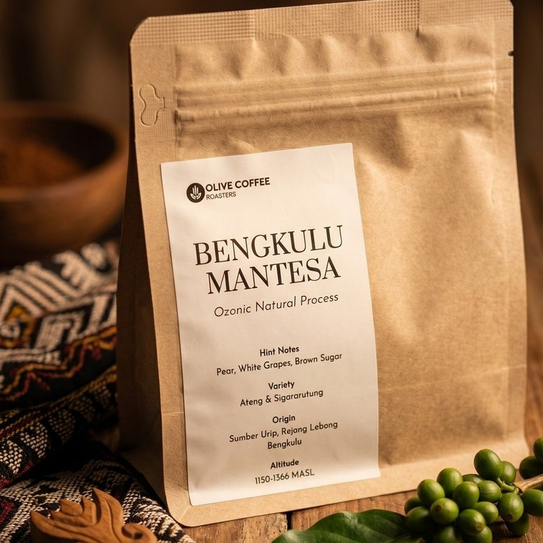 Bengkulu Mantesa Ozonic Natural - Olive Coffee Roasters