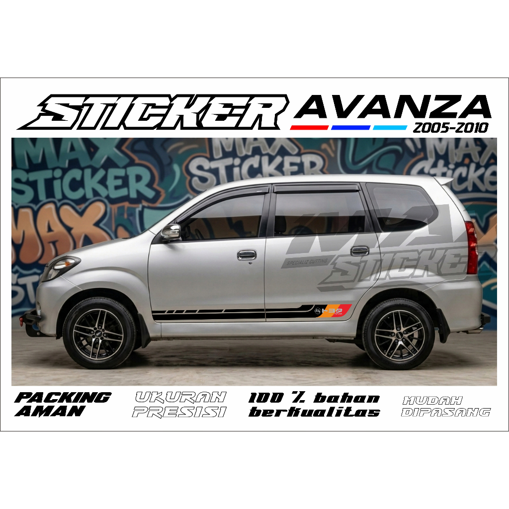 STICKER LIS MOBIL AVANZA LAMA CUTTING STIKER BODY MOBIL AVANZA XENIA LAMA TERBARU