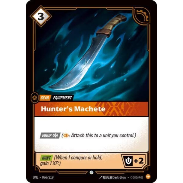 Hunter's Machete - Unleashed (UNL)