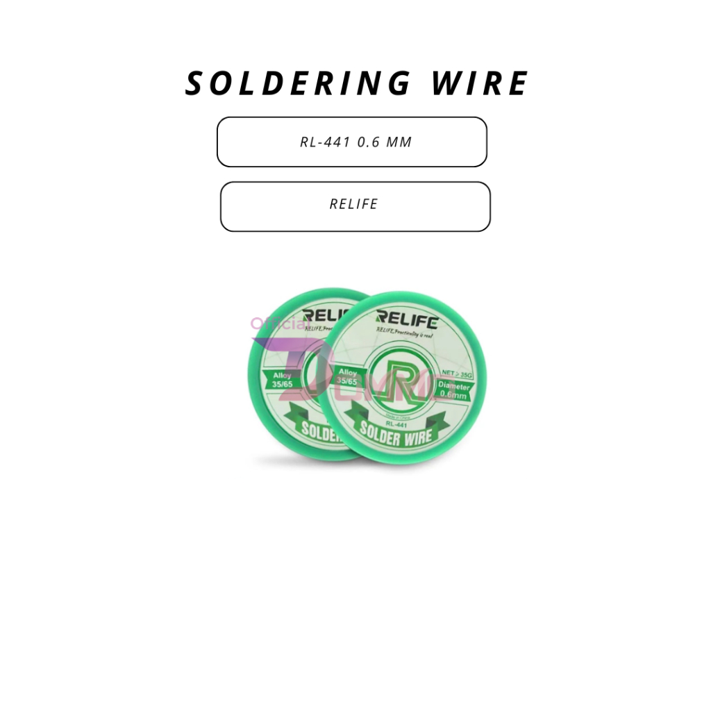 SOLDERING WIRE RELIFE RL-441 0.6 MM