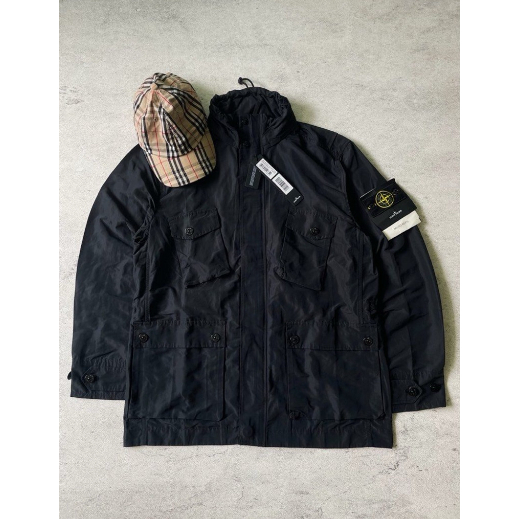Stone Island Field Hidden Hoodie Jacket SS21 authentic original