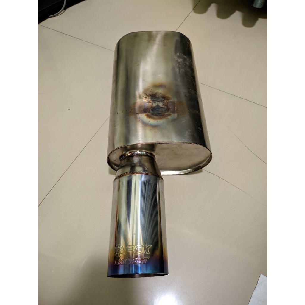 second / bekas , Muffler FCK EXHAUST type silent ex Toyota calya