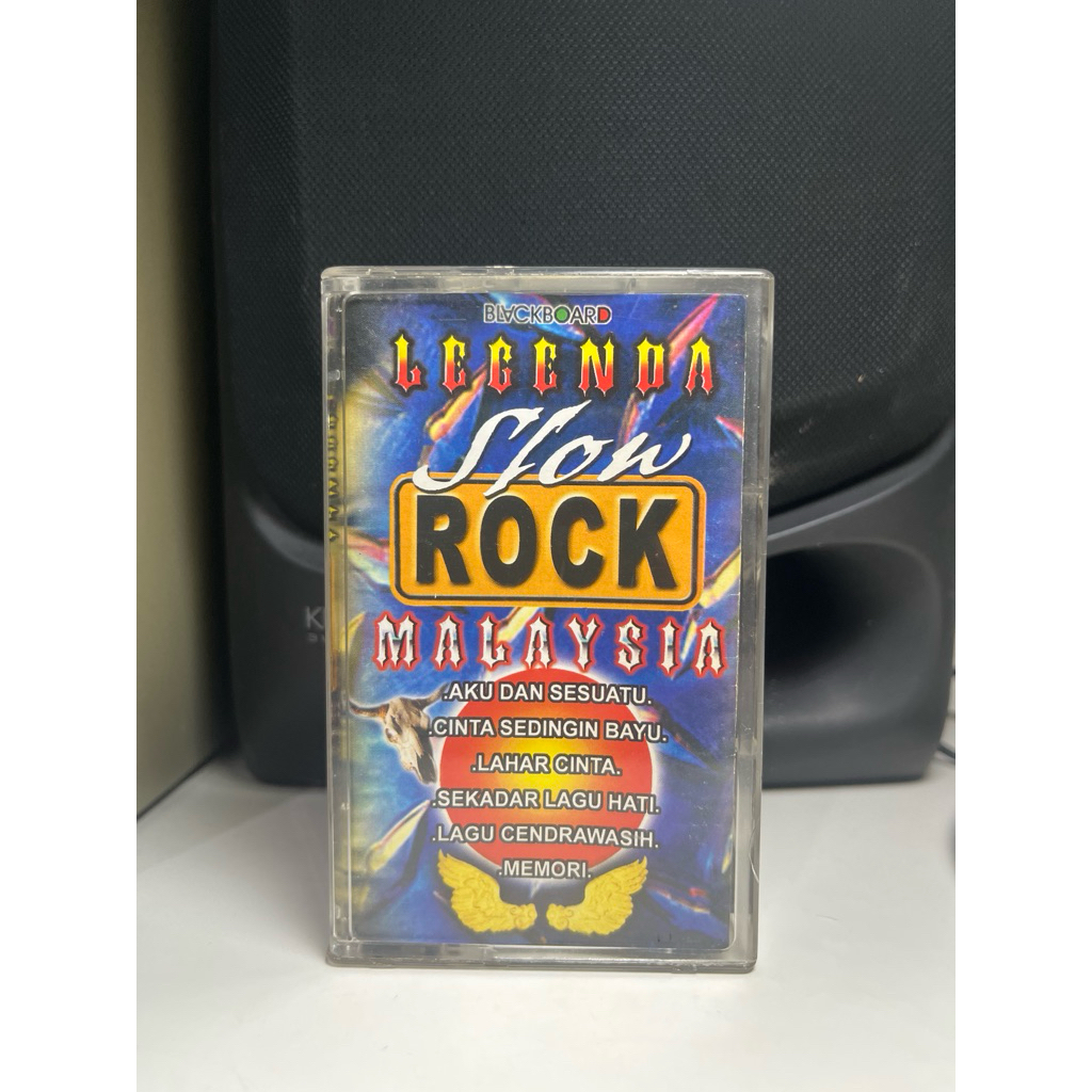 Kaset Pita LEGENDA SLOW ROCK MALAYSIA