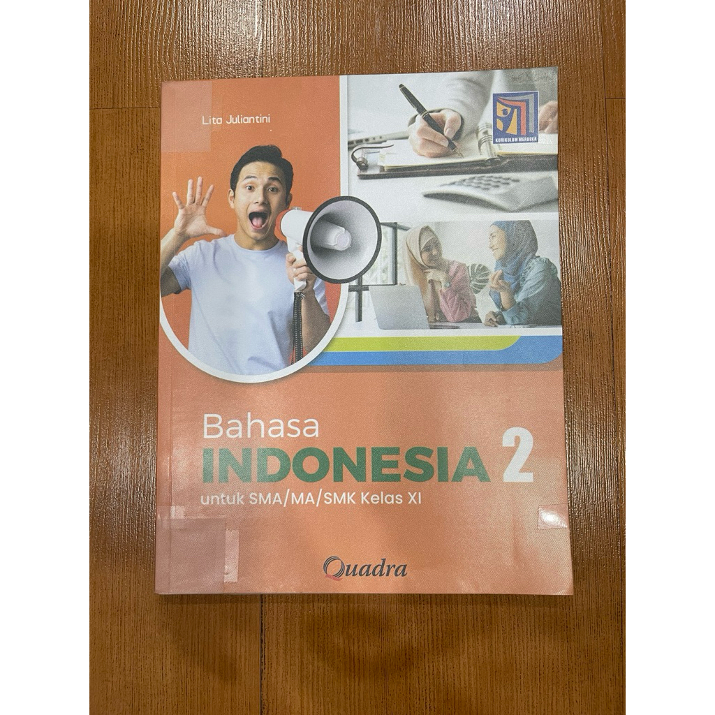 Bahasa Indonesia 2 kelas 11 kurikulum merdeka - Quadra