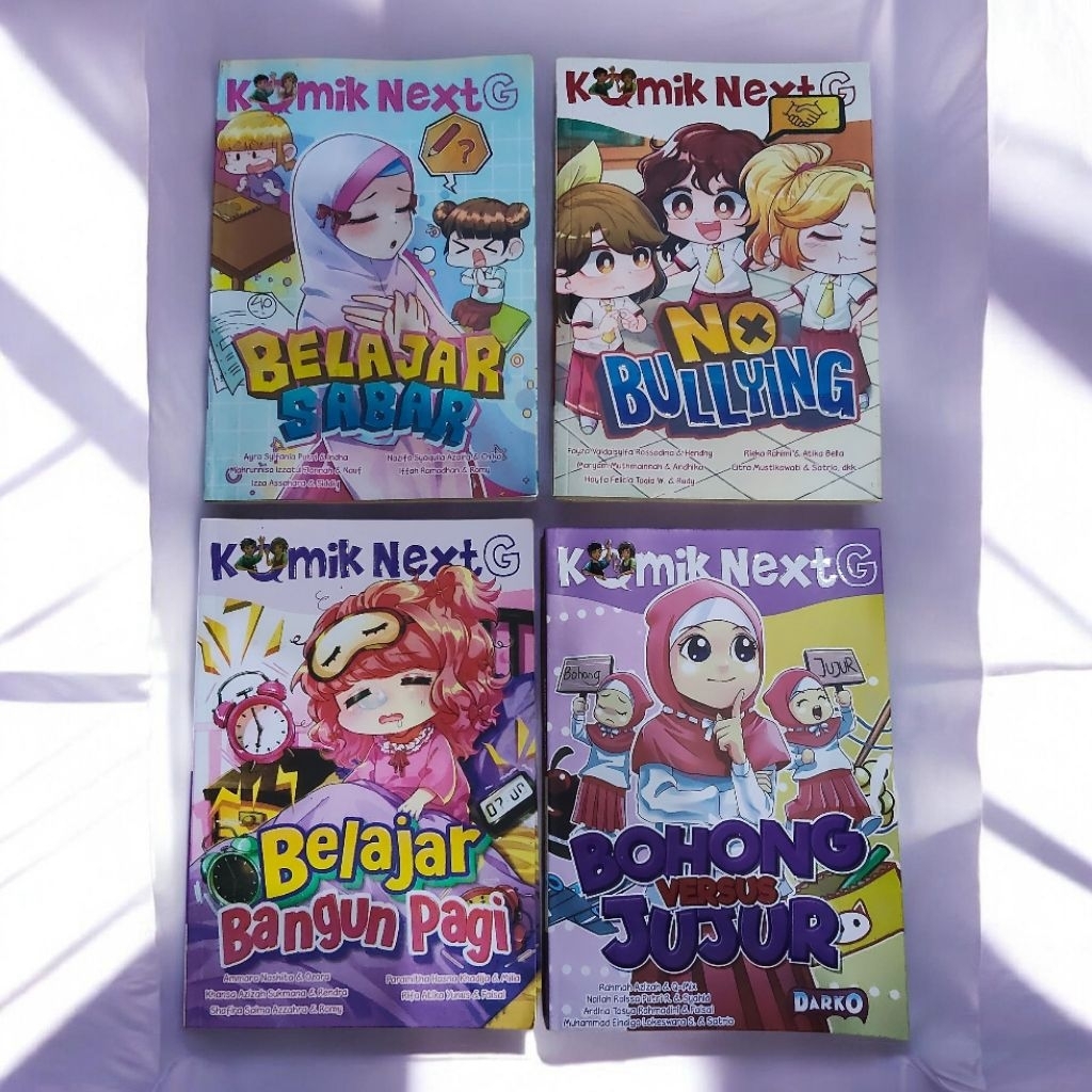 Komik NOVEL CERITA ANAK / PENGETAHUAN PENDIDIKAN LITERASI PERPUS SD SMP BENNY RACHMADI / UWIE & MICe