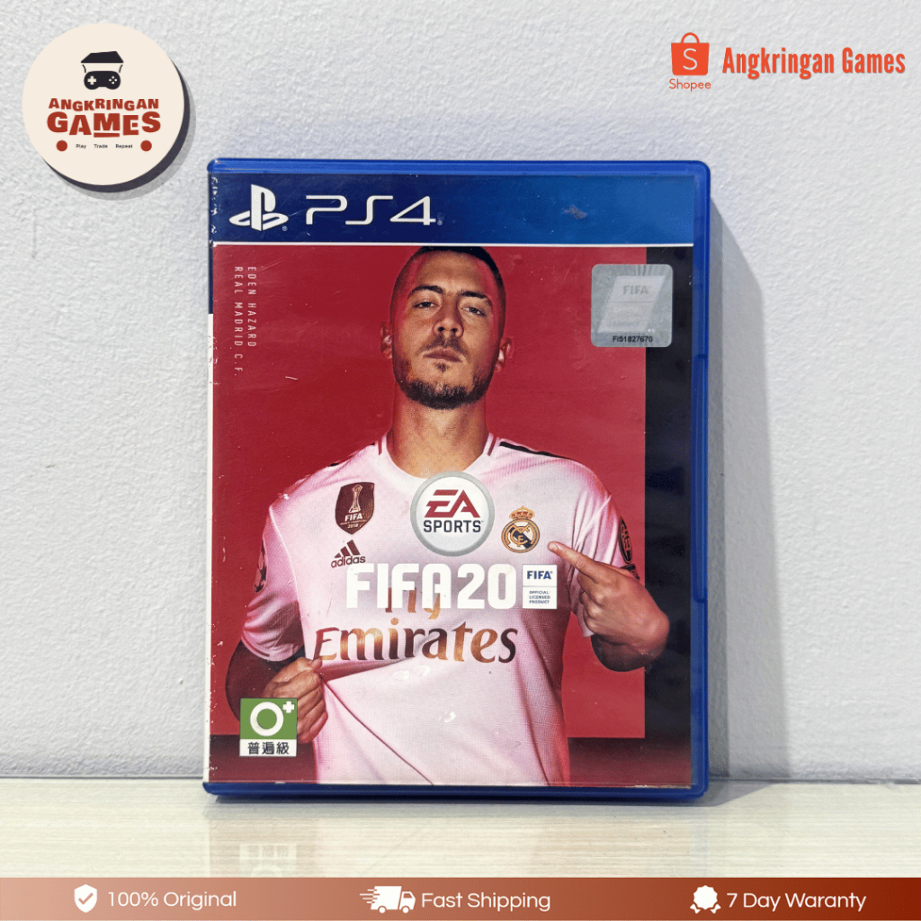 BD Kaset PS4 FIFA 20 Bekas Second Original | Game Bola 2020 PlayStation
